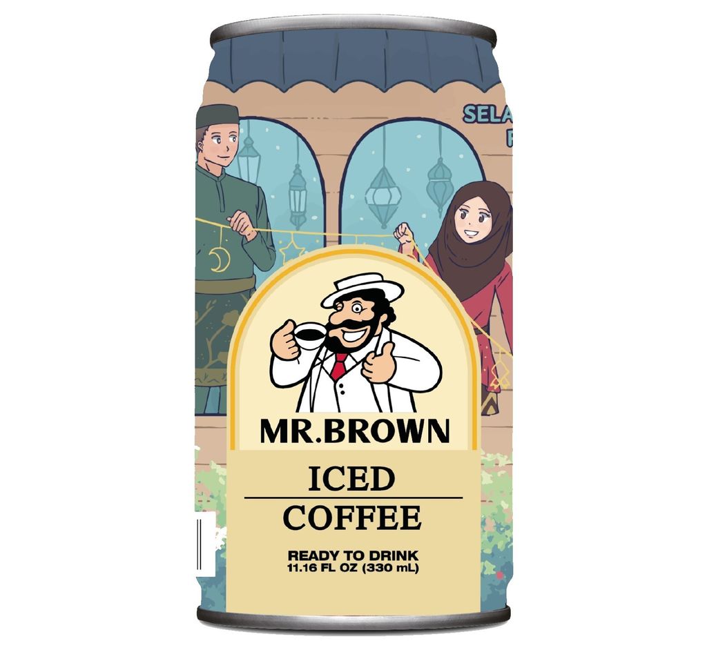 Mr Brown Iced Coffee Hari Raya 2024 can
