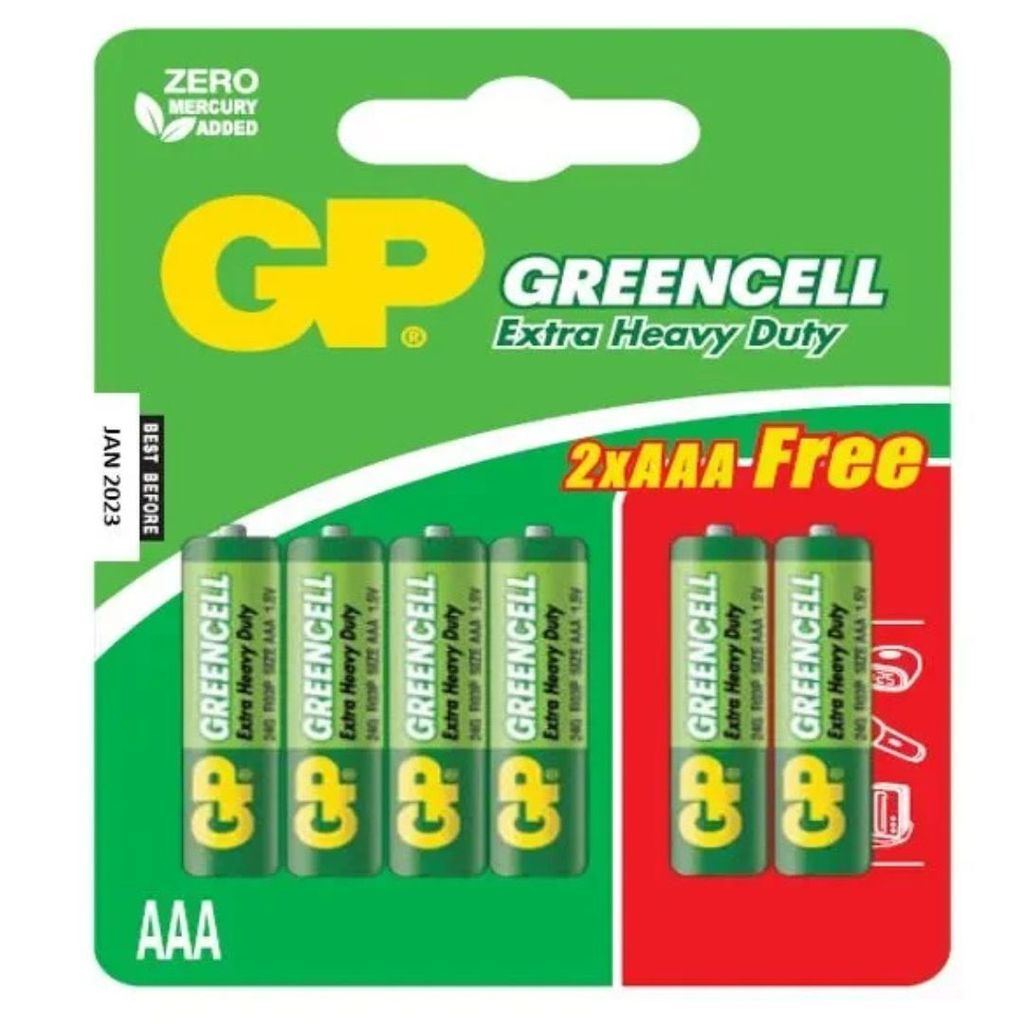 GP Greencell AAA 4+2