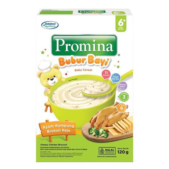 Promina 6+ Cheezy Chicken Broccoli