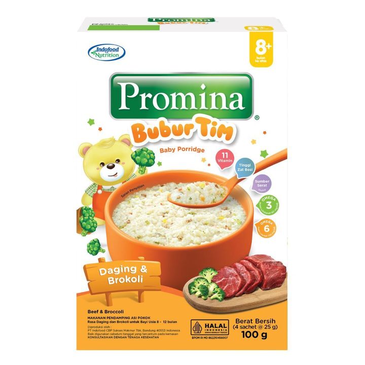 Promina 8+ Daging & Broccoli