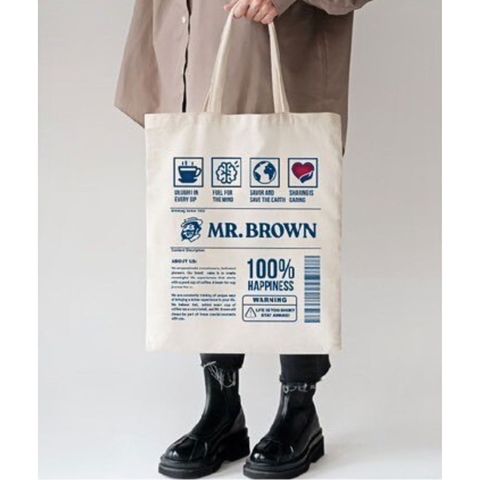 Mr Brown Eco Tote Bag Edited 1