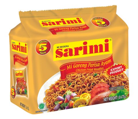 Indomie Sarimi Mi Goreng Ayam RGA 75gx5
