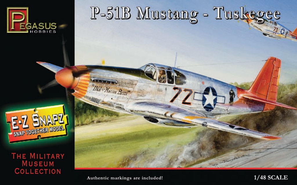PEGASUS - 8404 P-51B Mustang Tuskegee box cover a 640