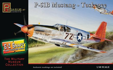 PEGASUS - 8404 P-51B Mustang Tuskegee box cover a 640