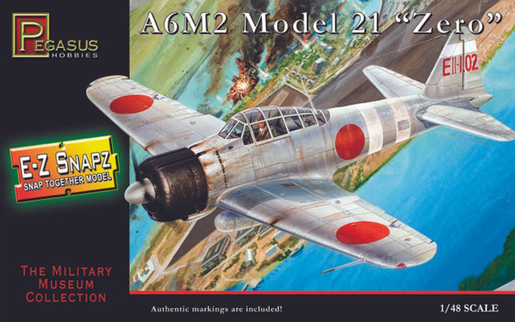 PEGASUS - 8409 A6M2 Model 21 Zero box cover a 640