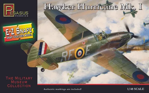 PEGASUS - 8411 Hawker Hurricane Mark I box cover a CS 640