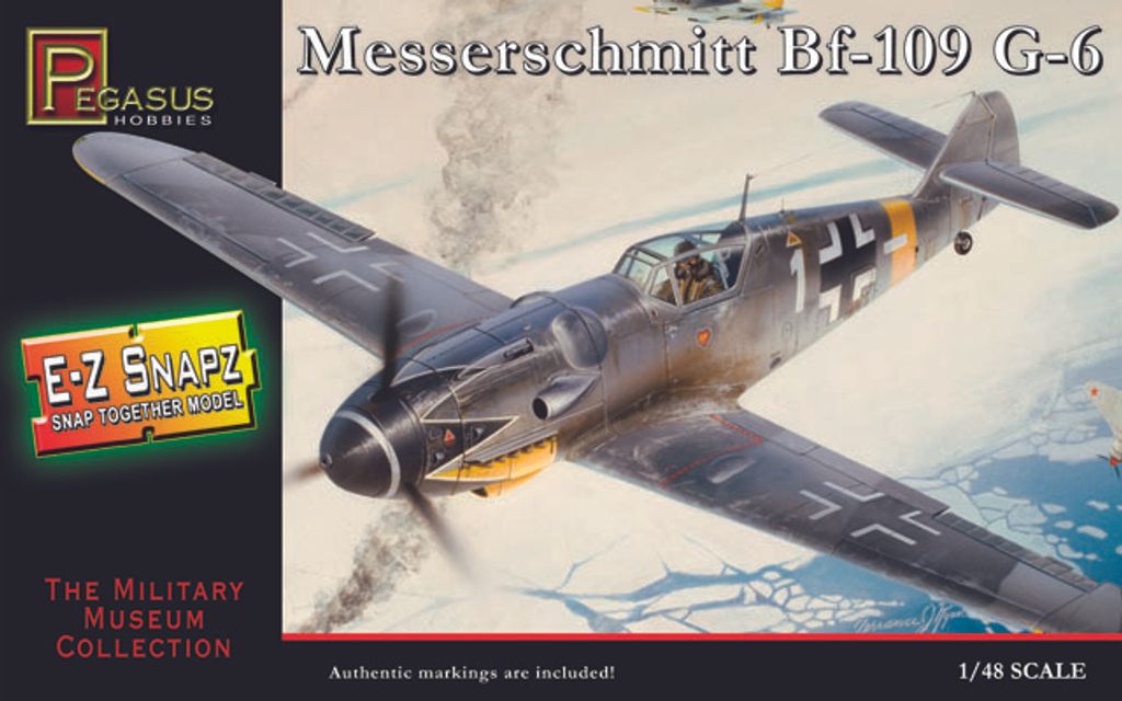 PEGASUS - 8413 Messerschmitt BF-109 G6 box cover a CS 640