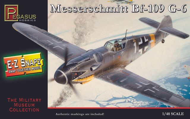 PEGASUS - 8413 Messerschmitt BF-109 G6 box cover a CS 640