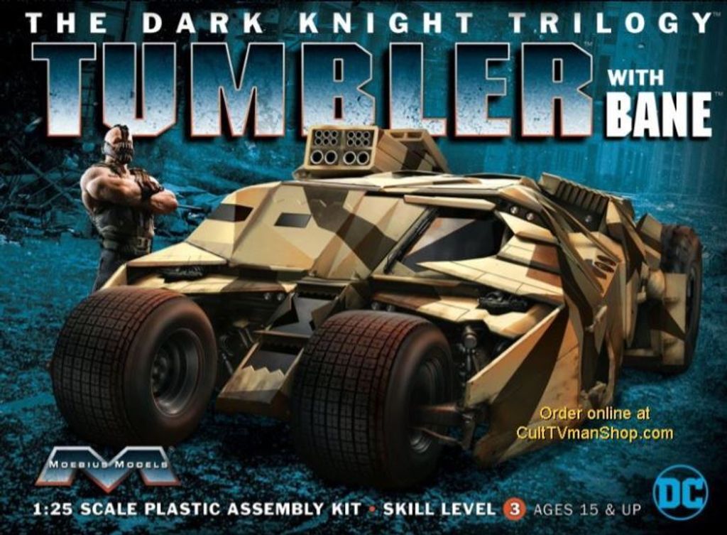 MOEBIUS - 967 - Dark Knight Armored Tumbler