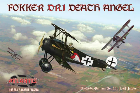 ATLANTIS MODELS - A103 Fokker DR1 Death Angel (final)