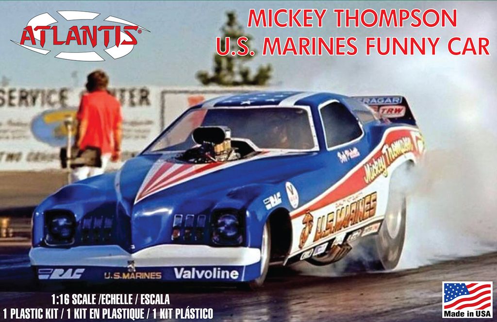 ATLANTIS MODELS - H1499 - Mickey Thompson Marines Funny Car (final)
