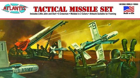 ATLANTIS MODELS - H1812 - US Army Tactical Missile Set (final)