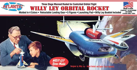 ATLANTIS MODELS - M46 Space Force Orbital Rocket (Willy Ley)