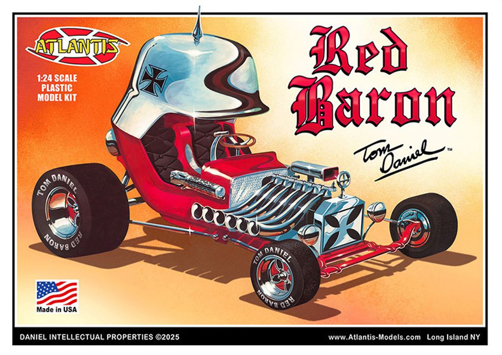 ATLANTIS MODELS - M6740 - Tom Daniel Red Baron Show Car (final)