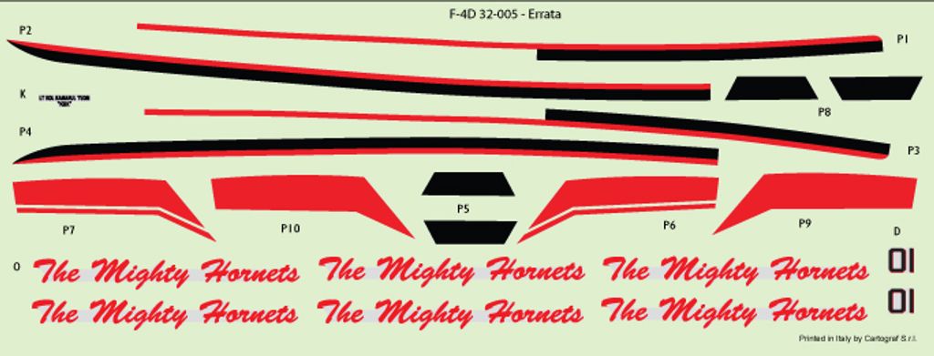 The Mighty Hornets - errata for F-4D 32-005