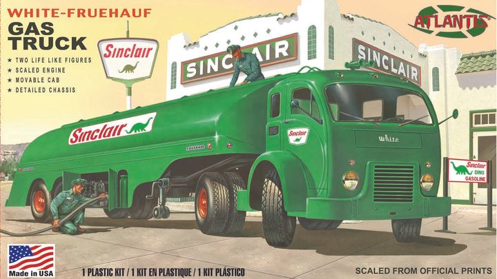 ATLANTIS MODELS - AMCH1402 - Sinclair Vintage Gar Truck - Box Top