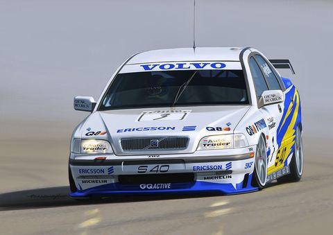 nunpn24034-2 Volvo S40 197 BTCC Brands Hatch Winner box art