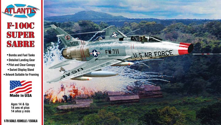 AMCH236 F-100C Super Sabre boxart