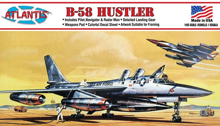 AMCH252 Convair B-58 Hustler Jet boxart