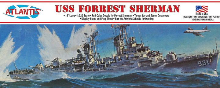 AMCH352 USS Forrest Sherman boxart