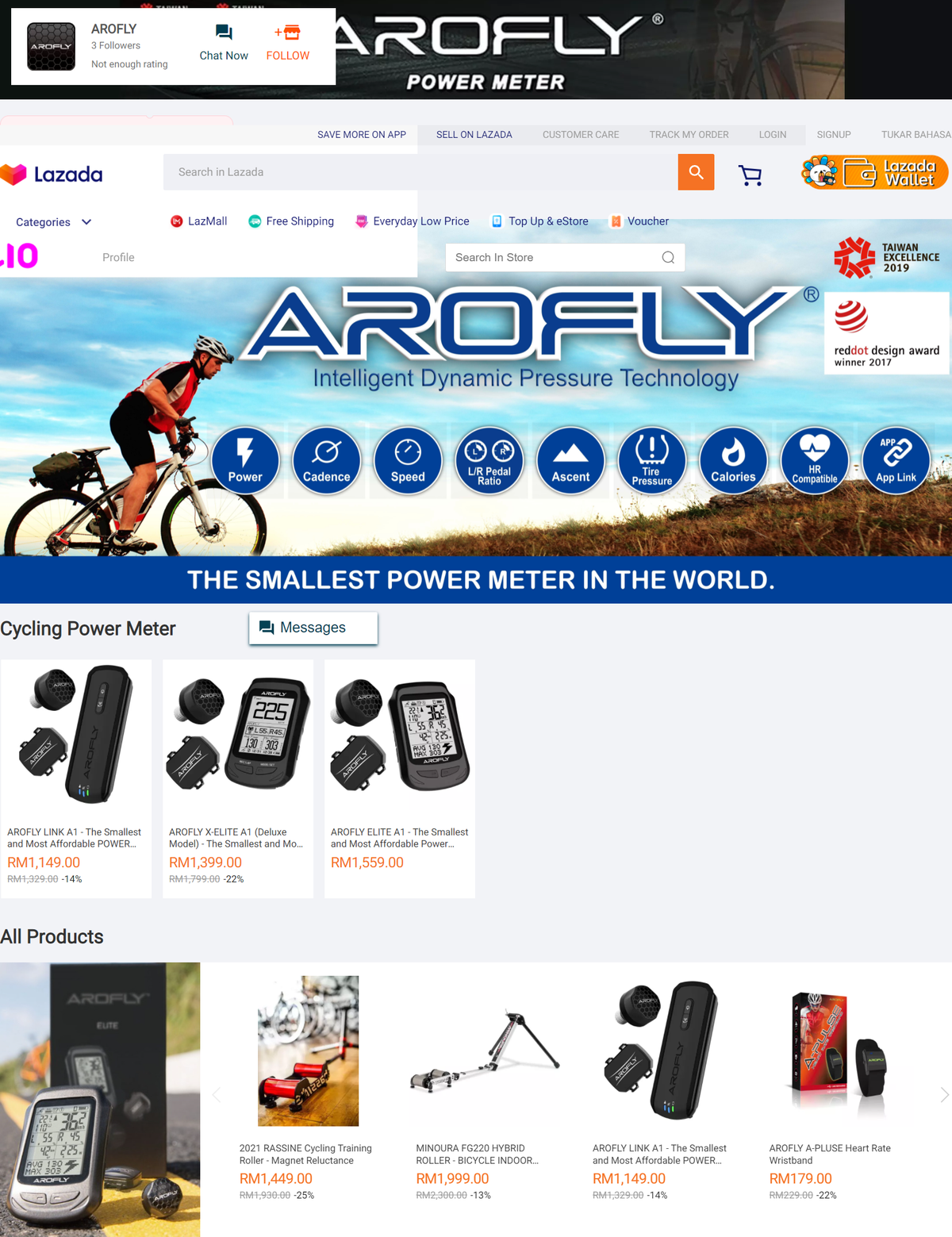 台灣精品進軍馬來西亞,AROFLY誓言將自行車科學化訓練推向國際