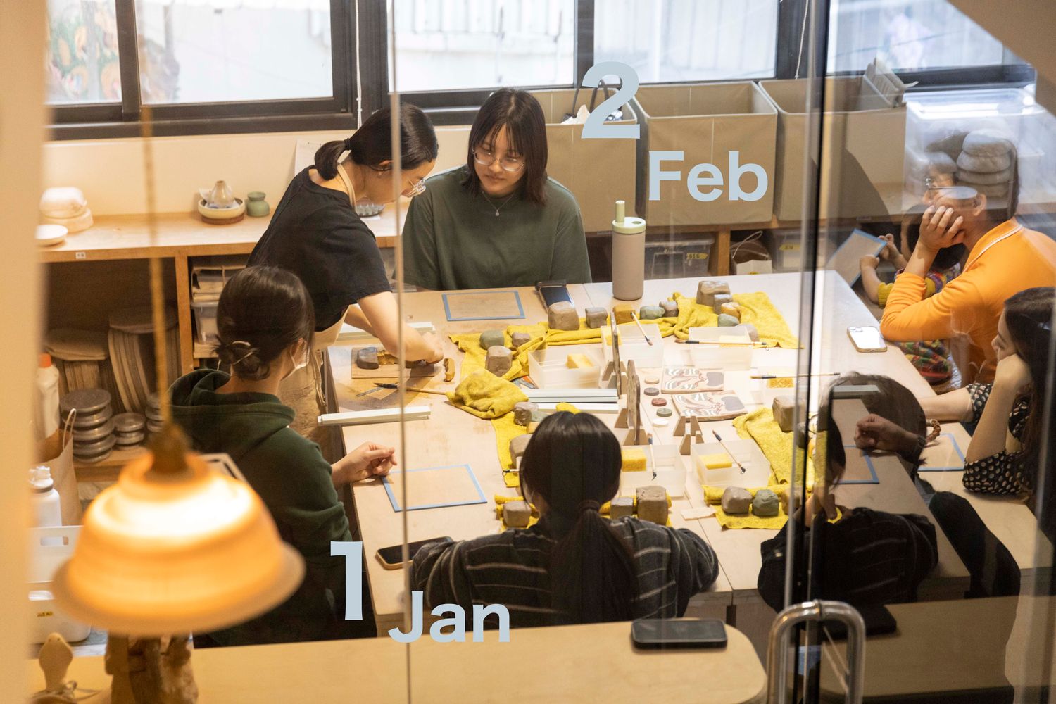 Tu Xing /土星 | ✦ 土星工作室Tu Xing Studio｜1・2月份｜土星陶作課✦