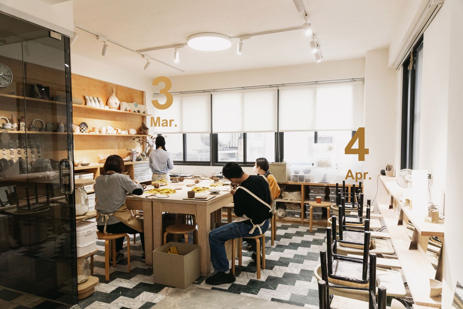 Tu Xing /土星 | ✦ 土星工作室Tu Xing Studio｜3・4月份｜土星陶作課✦