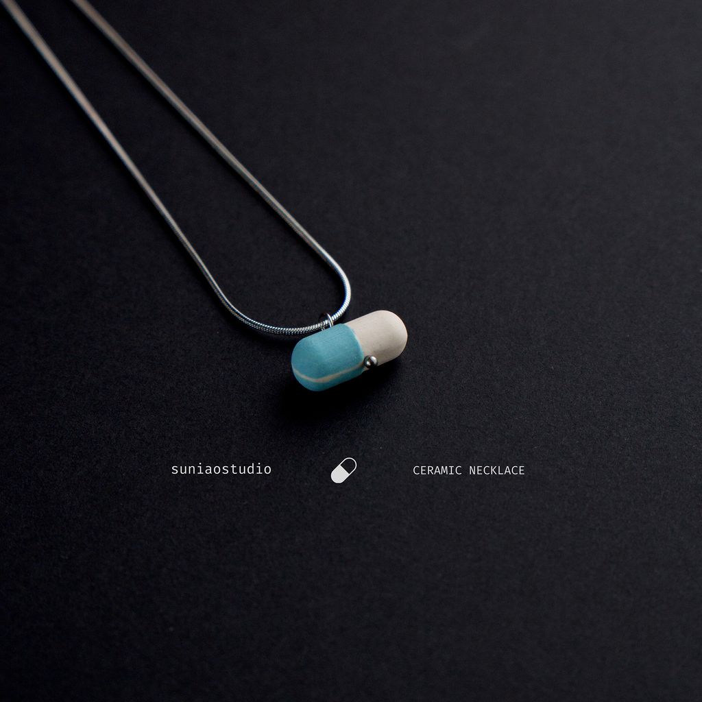 獨照藥丸-水藍正方