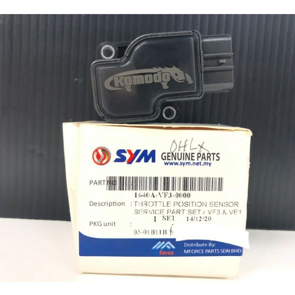 THROTTLE POSITION SENSOR SERVICE PART SET 4