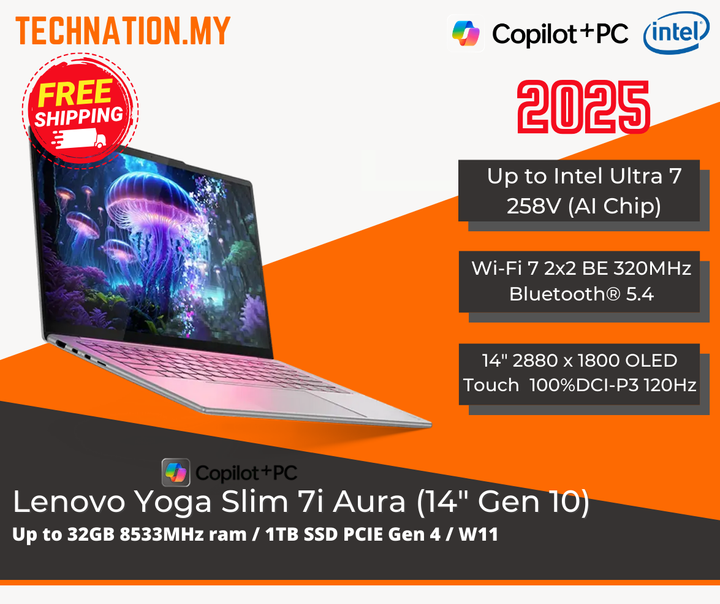 Lenovo Yoga Slim 7i Aura (14 Gen 10)