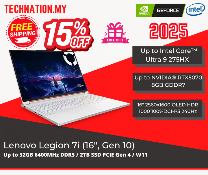 Lenovo Legion 7i 16 Gen 10