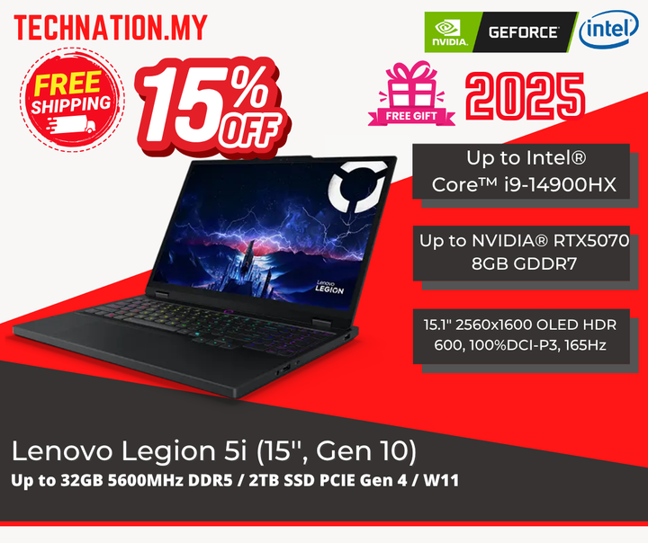 Lenovo Legion 5i 15 Gen 10