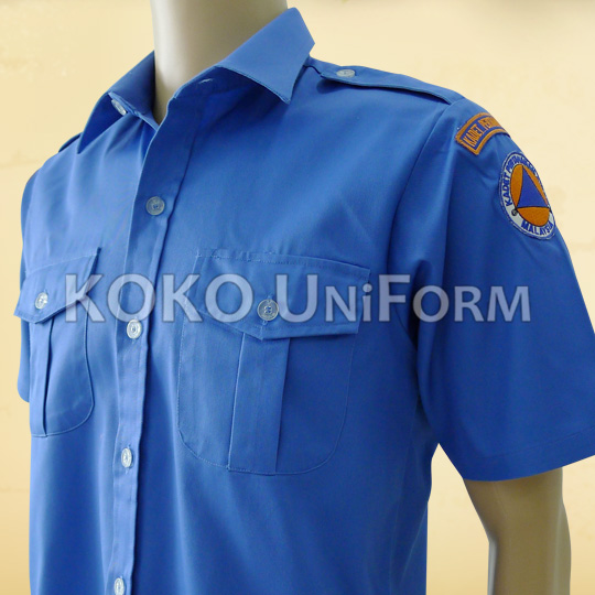  Baju Uniform Guru Kadet Bomba  BAJUKU