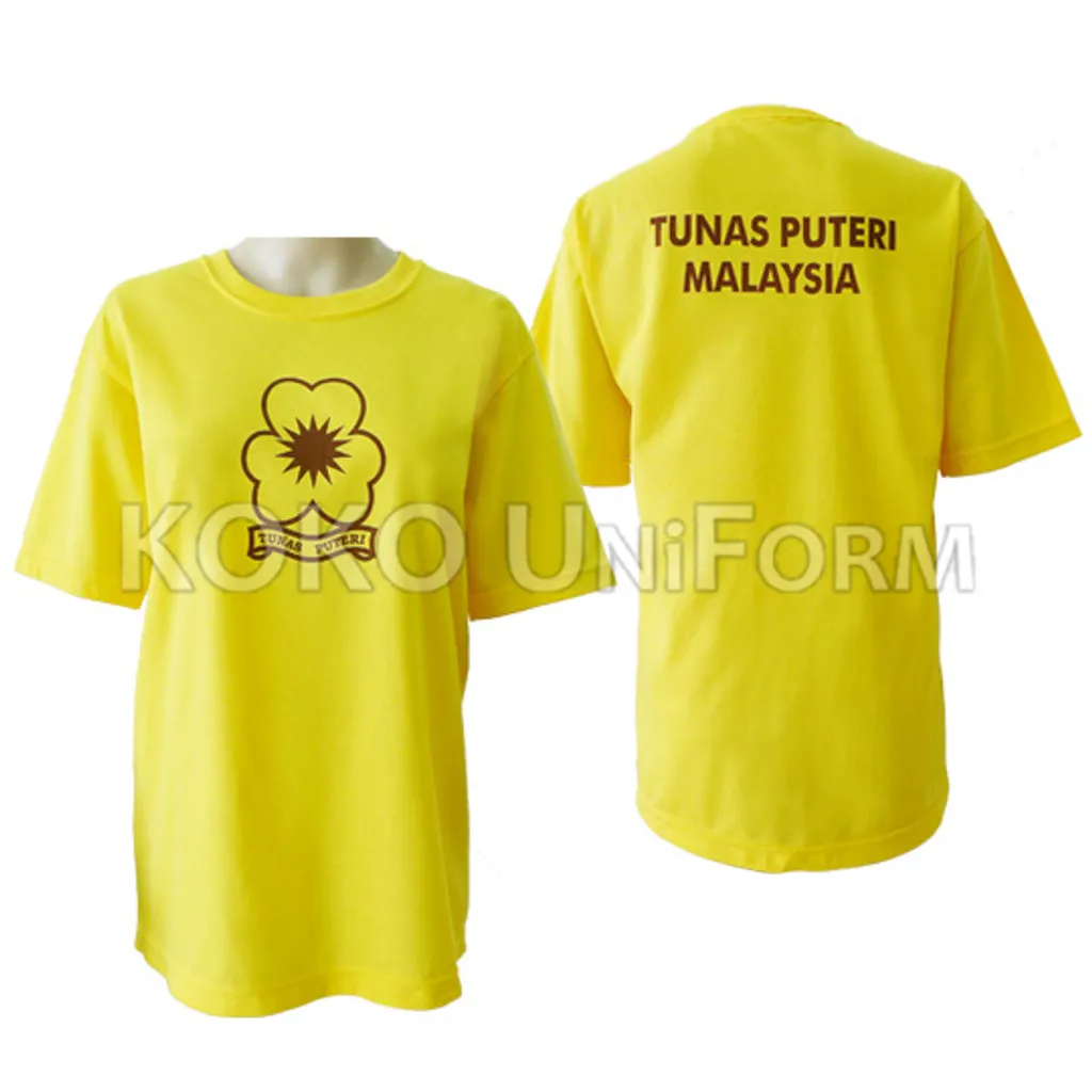 Tunas Puteri T Shirt Short Sleeve Koko Uniform Malaysia Official