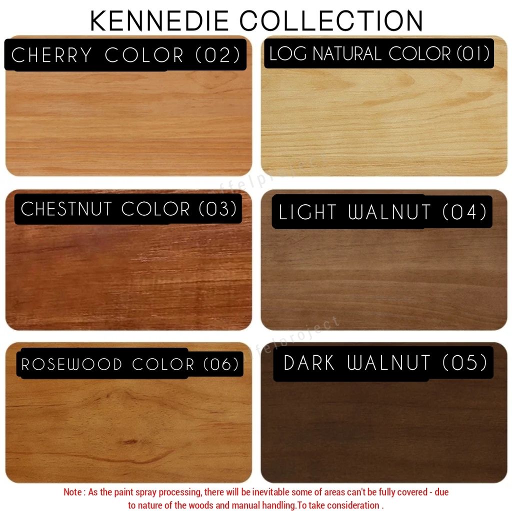 kennedie wood swatches