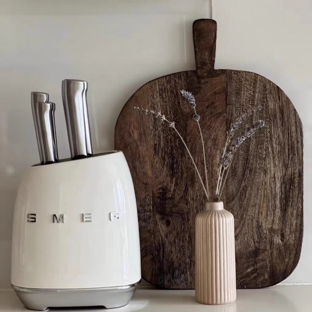 Smeg style 7-Piece Knife Holder Set – BYNUFFELPROJECT