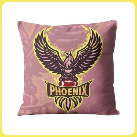 Phoenix Throw Pillow