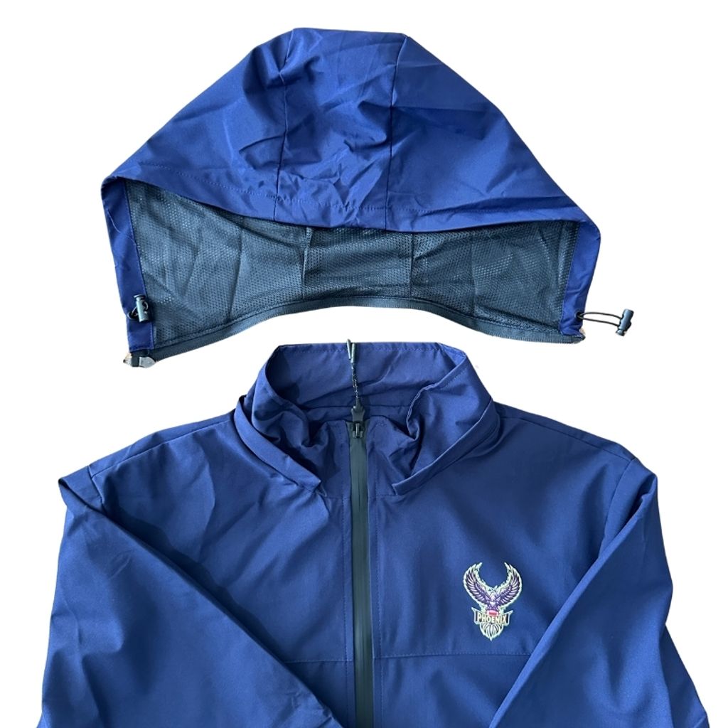 PHOENIX Windbreaker - Blue hoodie