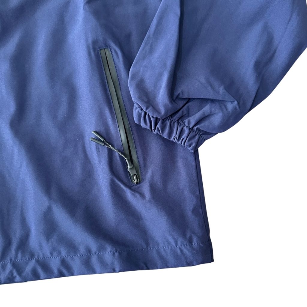 PHOENIX Windbreaker - Blue zip pocket