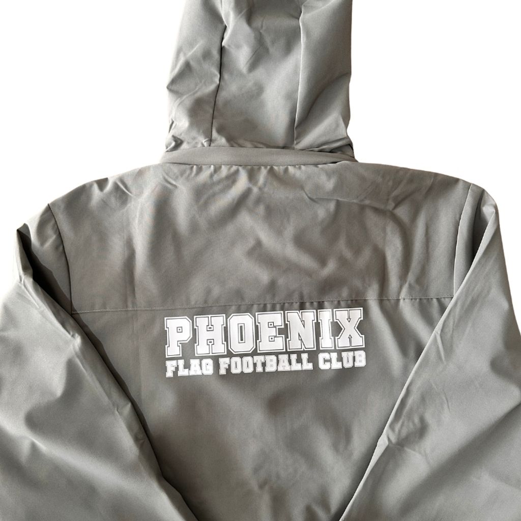 PHOENIX Windbreaker - Grey back