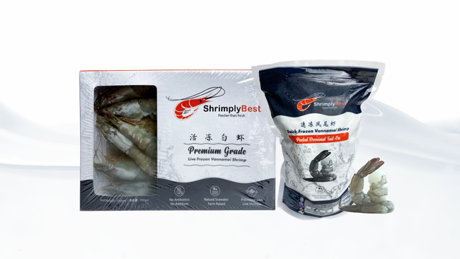 Shrimply Best | Product categories - Frozen Shrimp Products