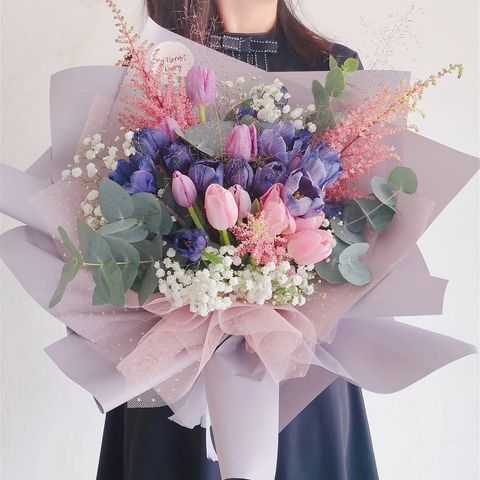 Giant Purple Lilac Tulips Bouquet.jpg