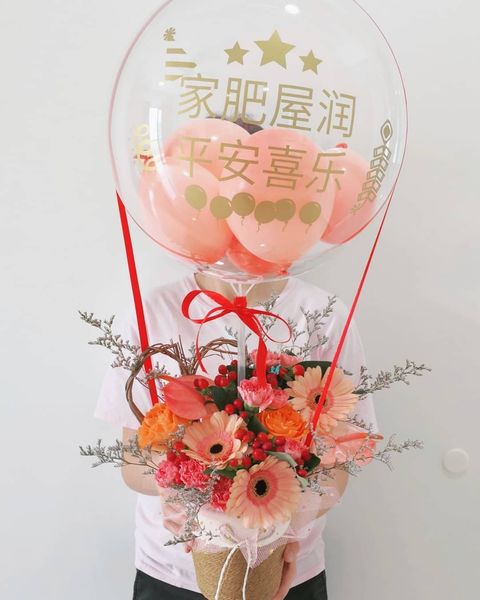 Bright Peach Grand Opening Flower Basket 2.jpg