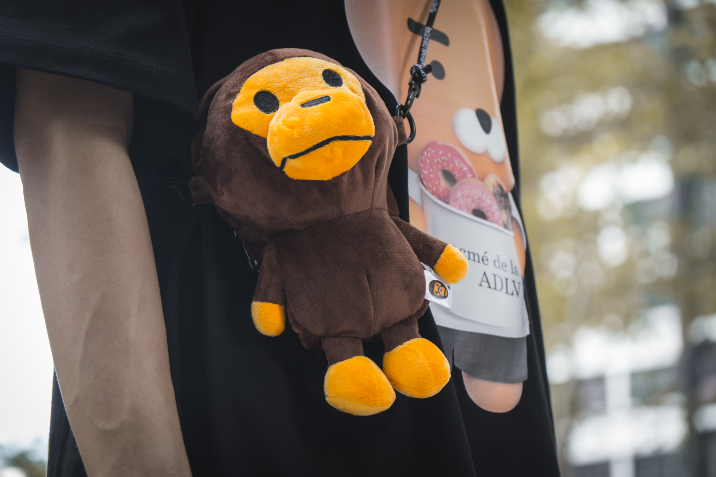 Daddy & Baby BABY MILO Plush Doll Crossbody Sling Shoulder Bag Daddy & Baby BABY MILO Plush Doll Crossbody Sling Shoulder Bag