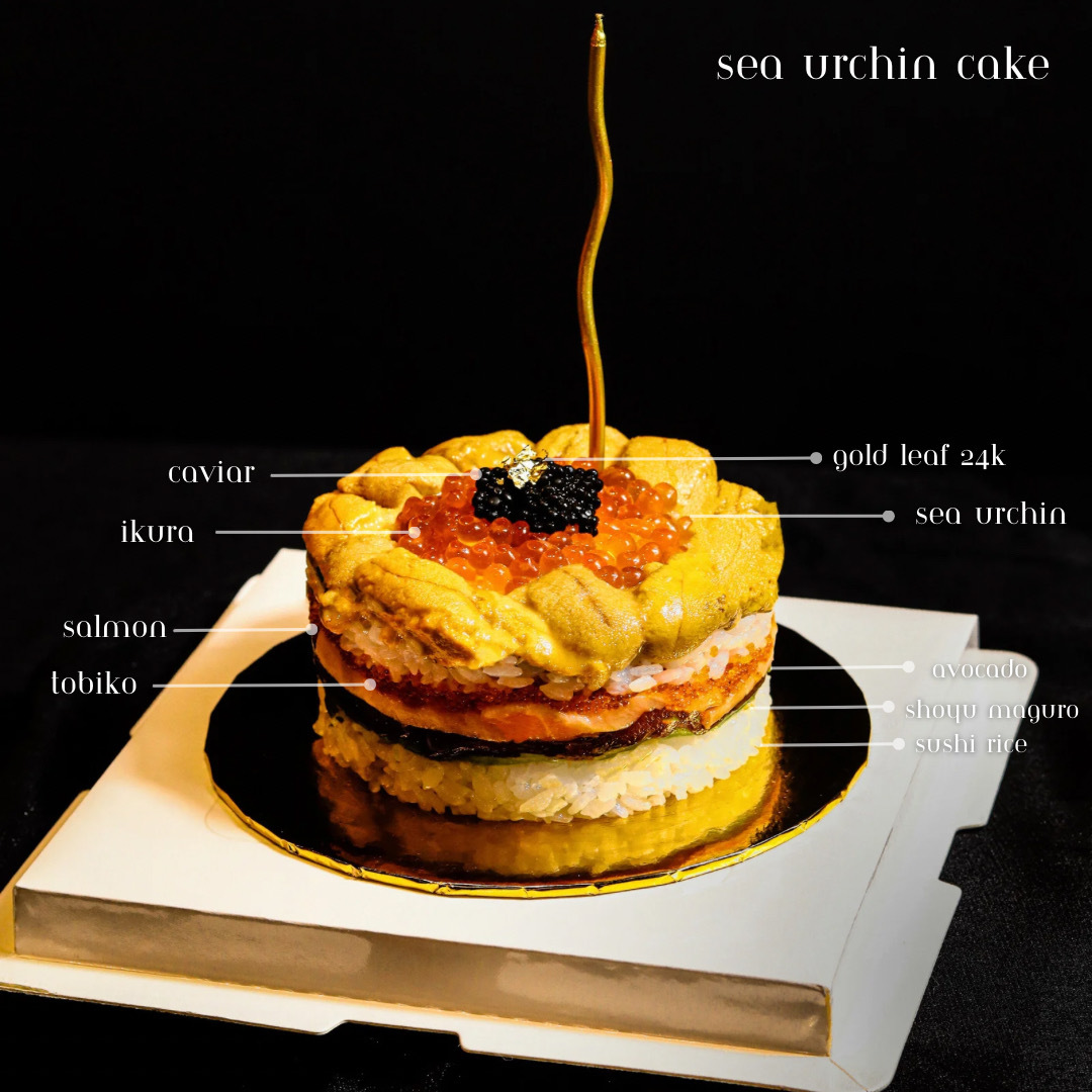 Sea Urchin Cake Inspiration