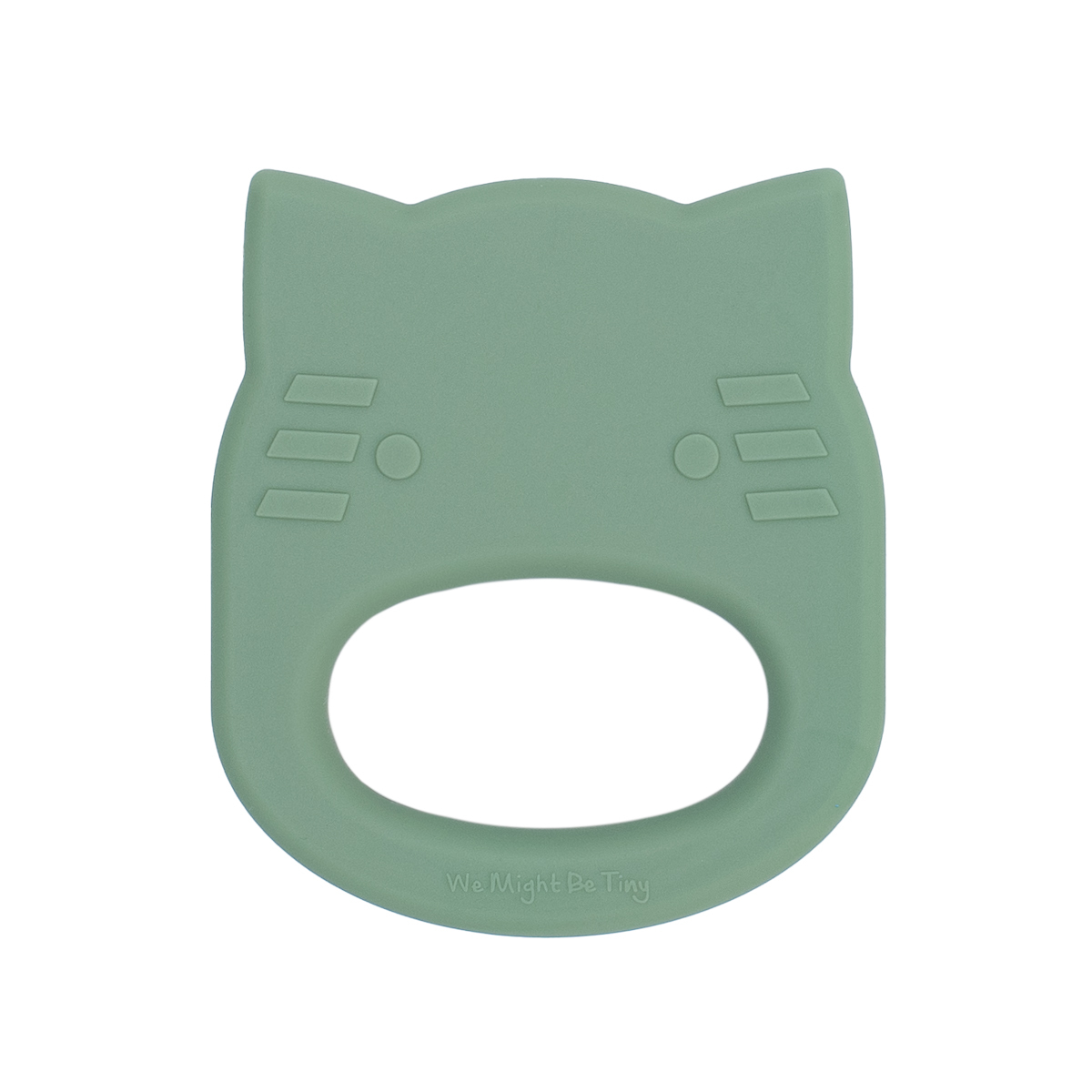 silicone-teething-toy-cat-sage-front