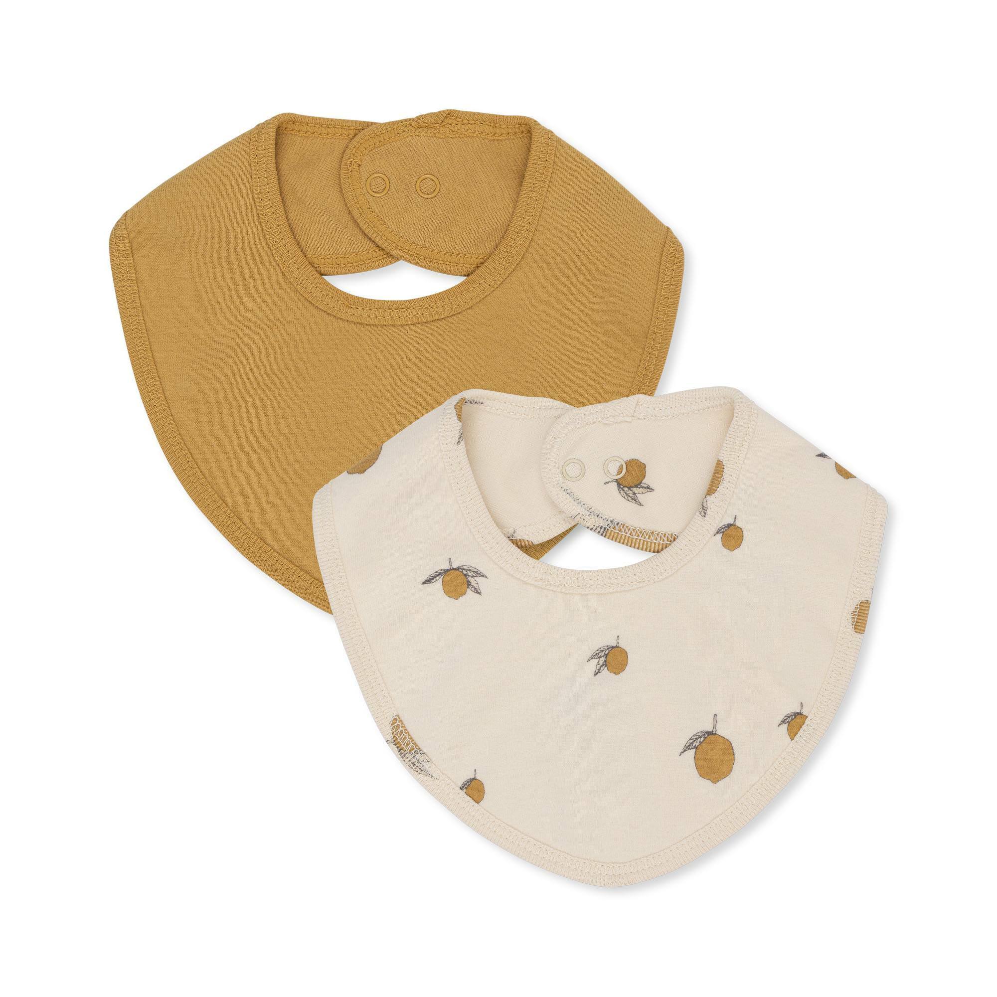 KS3552 - 2 PACK BIBS - LEMON - Extra 0