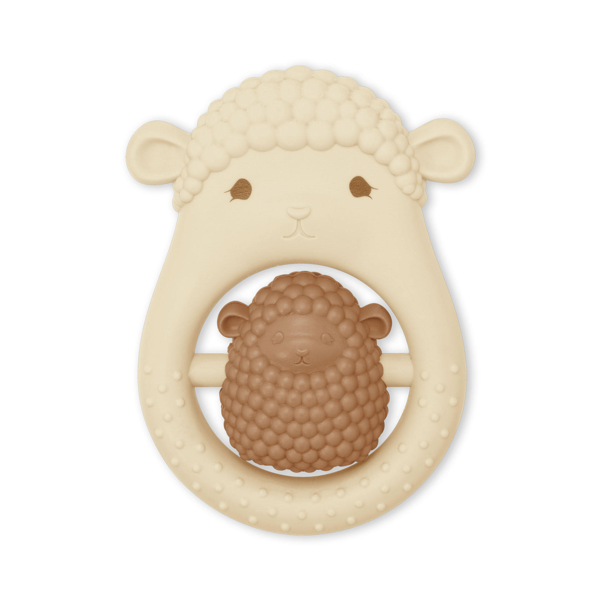 KS3600 - TEETH SOOTHER SIBLING SHEEP - SAND - Main