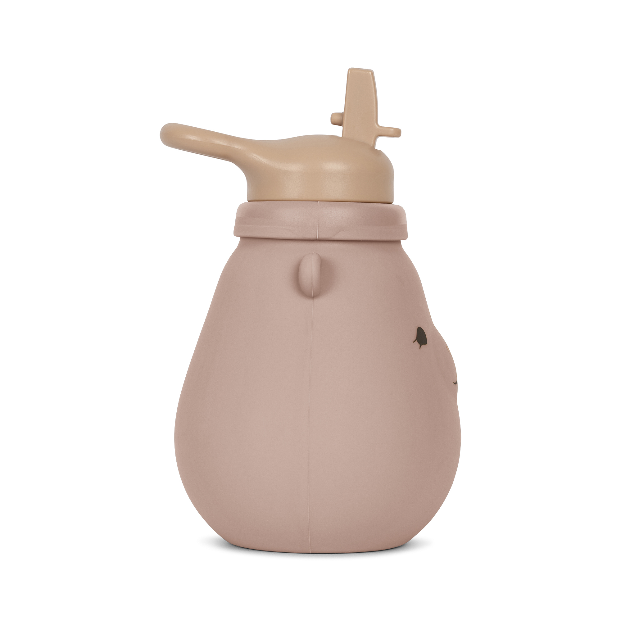 KS4298 - SILICONE DRINKING BOTTLE TEDDY - BLUSH - Extra 2