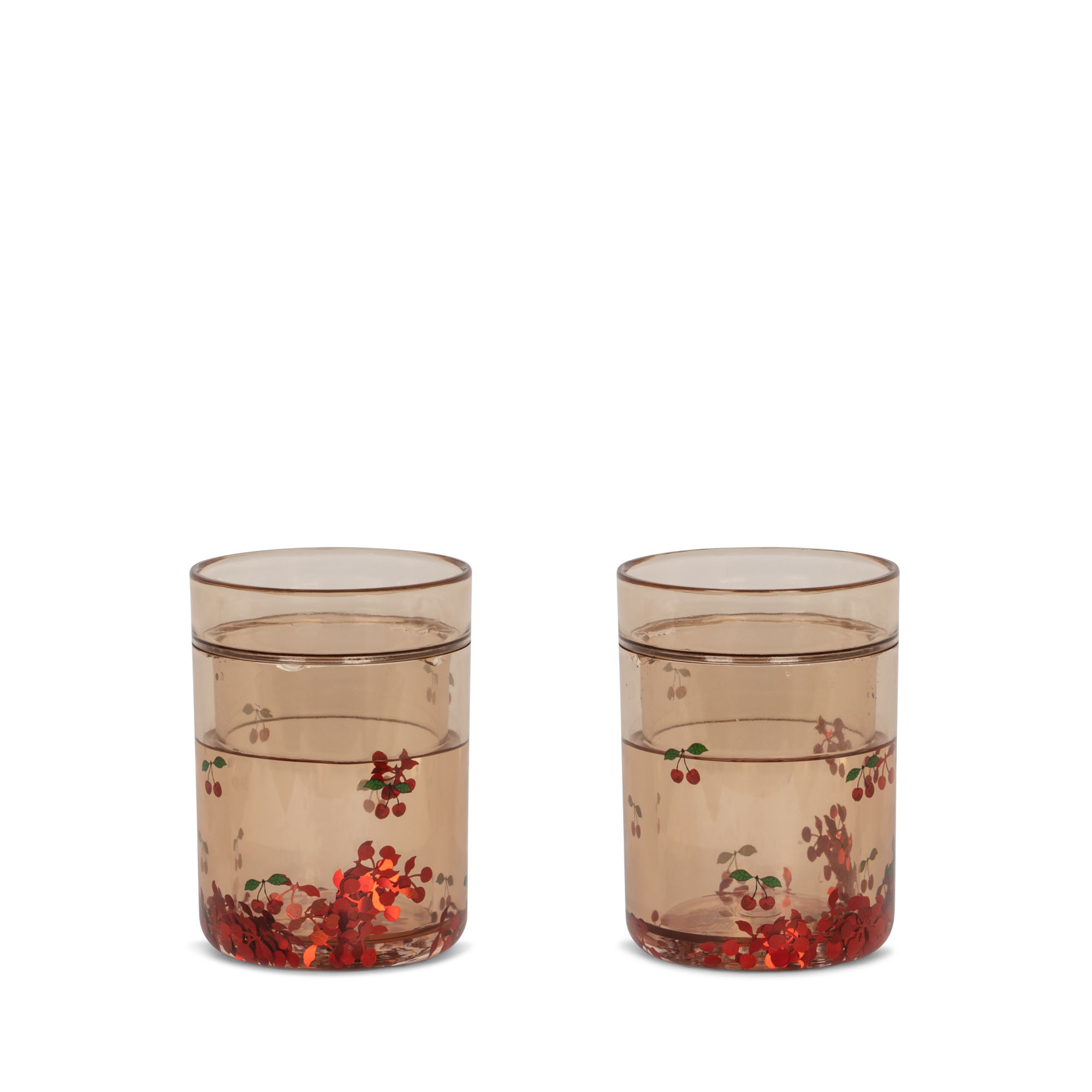 KS5069 - 2 PACK GLITTER CUPS - CHERRY - Main